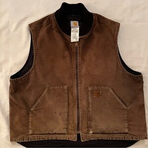 Carhartt Men's Brown Vest